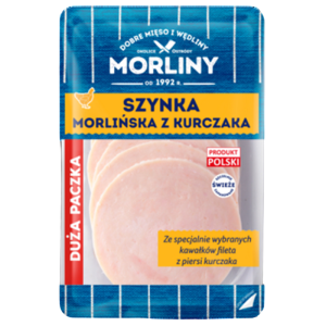 Szynka Morlińska z kurczaka 200g Morliny